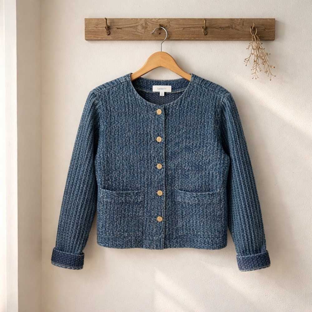 Level 99 Textured Button-Front Jacket - image 1